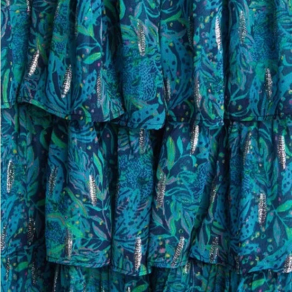 Lilly Pulitzer dress in  Navy tide Catty Purrsonality! Size 16 ! - Picture 8 of 8